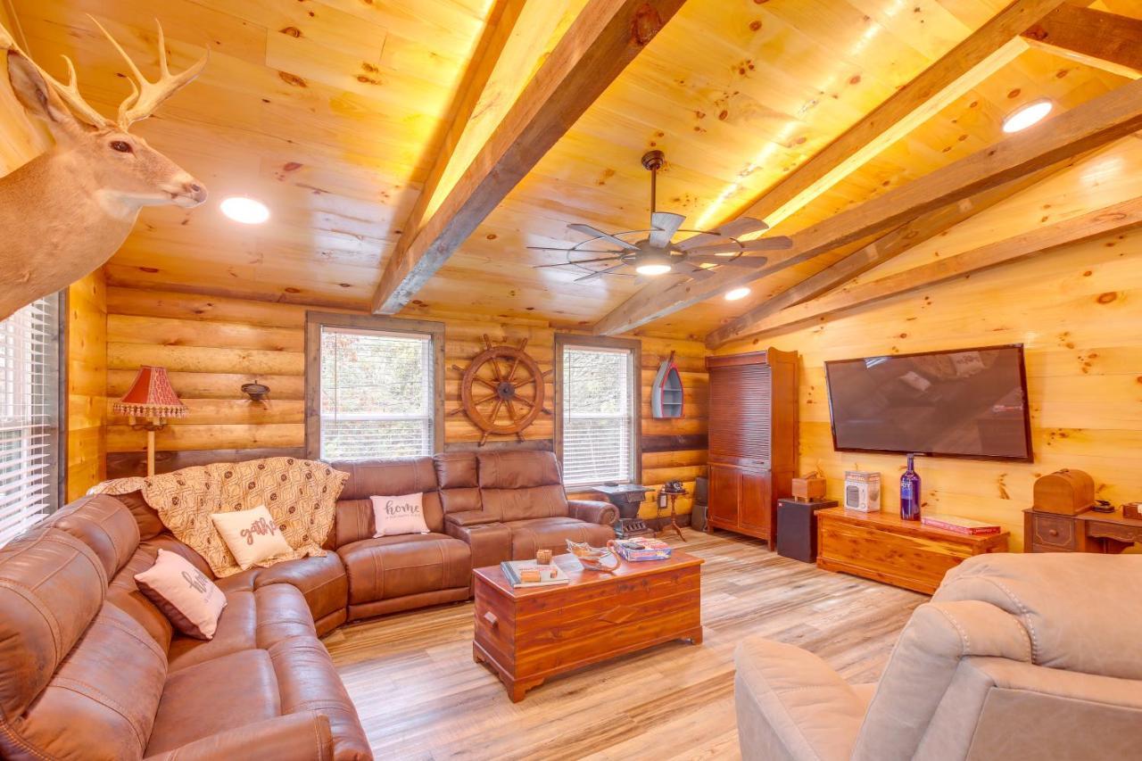 Pet-Friendly Chattanooga Cabin With Hot Tub And Kayaks ภายนอก รูปภาพ