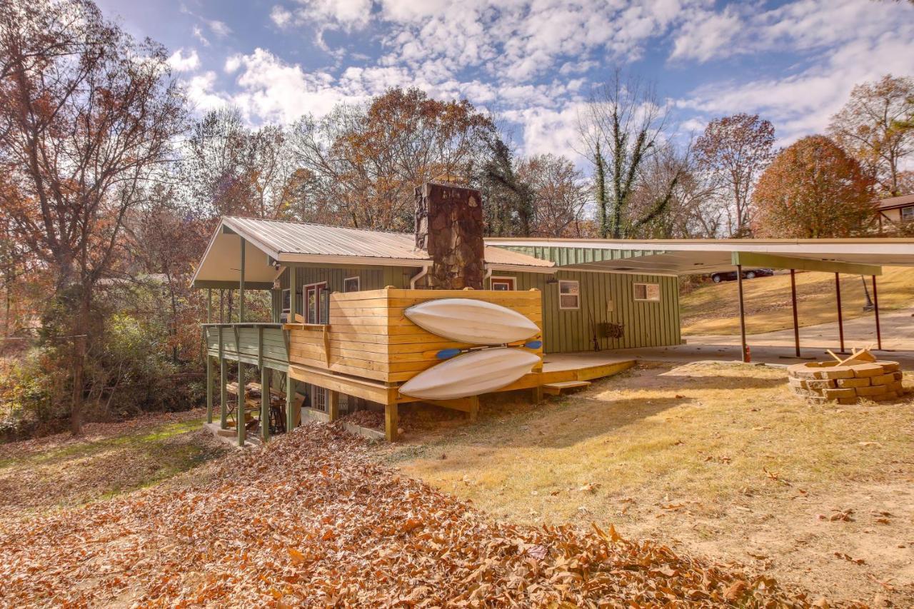Pet-Friendly Chattanooga Cabin With Hot Tub And Kayaks ภายนอก รูปภาพ